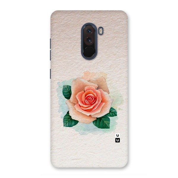 Flower Water Art Back Case for Poco F1