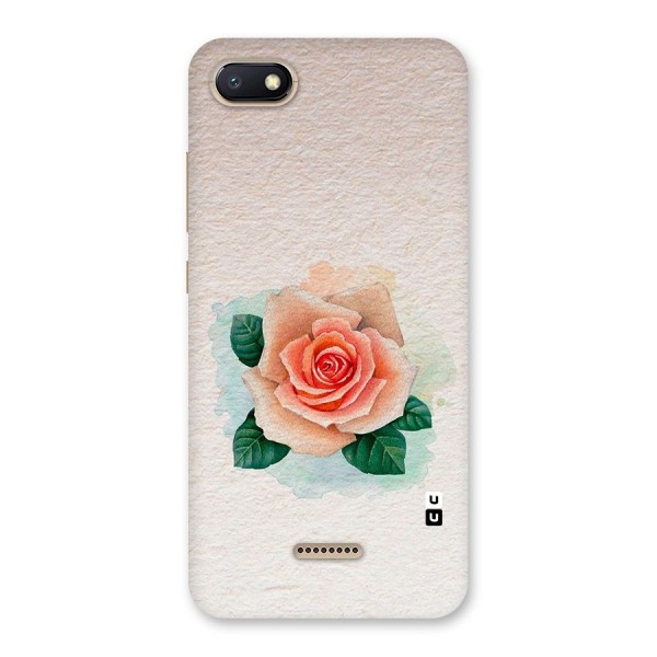 Flower Water Art Back Case for Redmi 6A