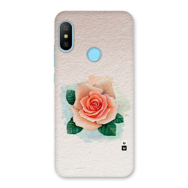 Flower Water Art Back Case for Redmi 6 Pro