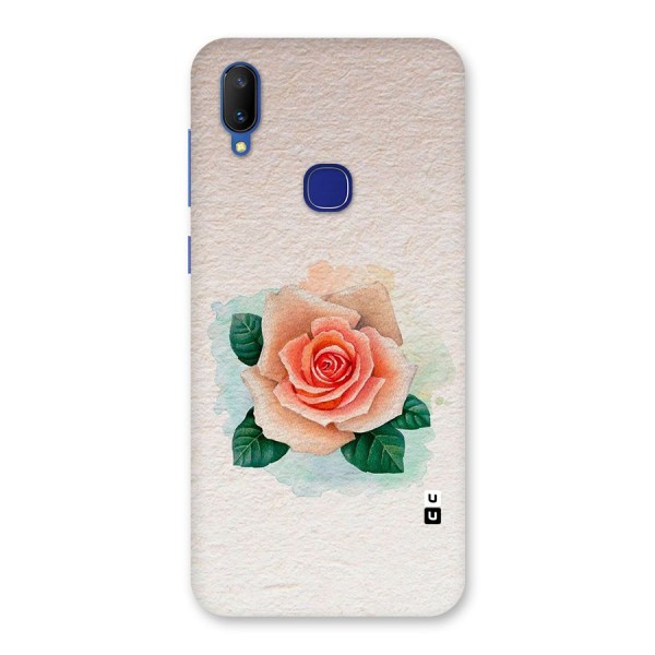 Flower Water Art Back Case for Vivo V11