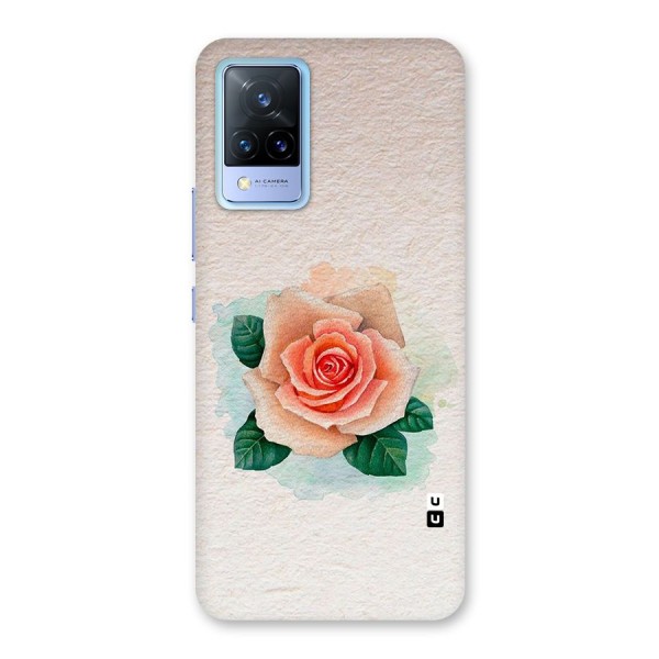 Flower Water Art Back Case for Vivo V21 5G