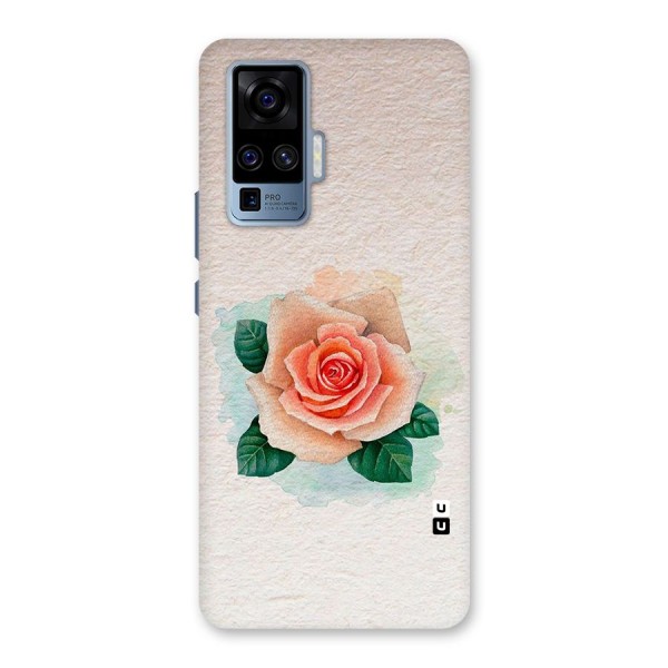 Flower Water Art Back Case for Vivo X50 Pro