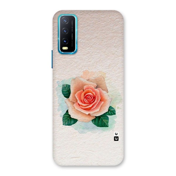 Flower Water Art Back Case for Vivo Y20A