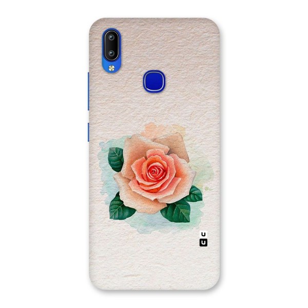 Flower Water Art Back Case for Vivo Y91