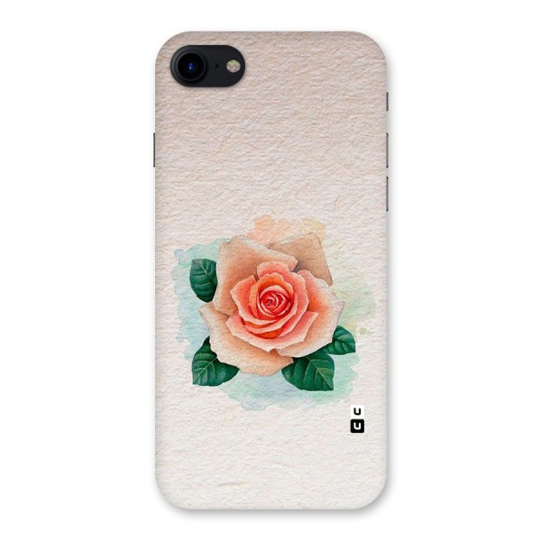 Flower Water Art Back Case for iPhone SE 2020