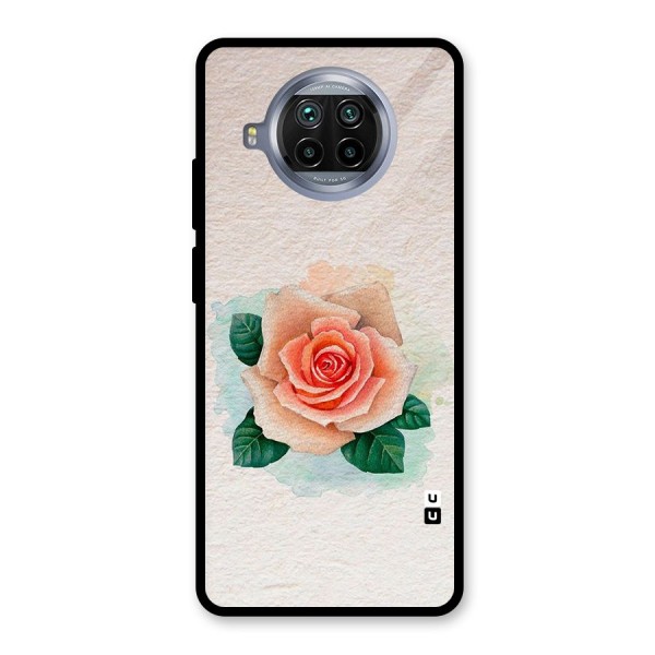 Flower Water Art Glass Back Case for Mi 10i