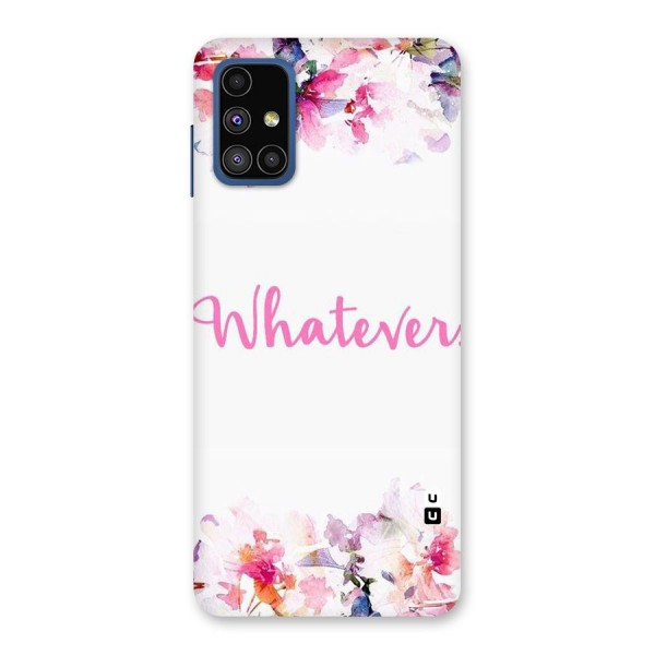 Flower Whatever Back Case for Galaxy M51