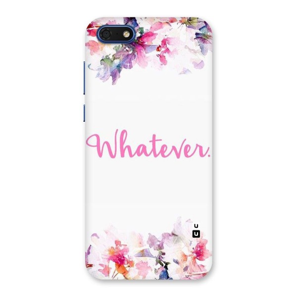 Flower Whatever Back Case for Honor 7s