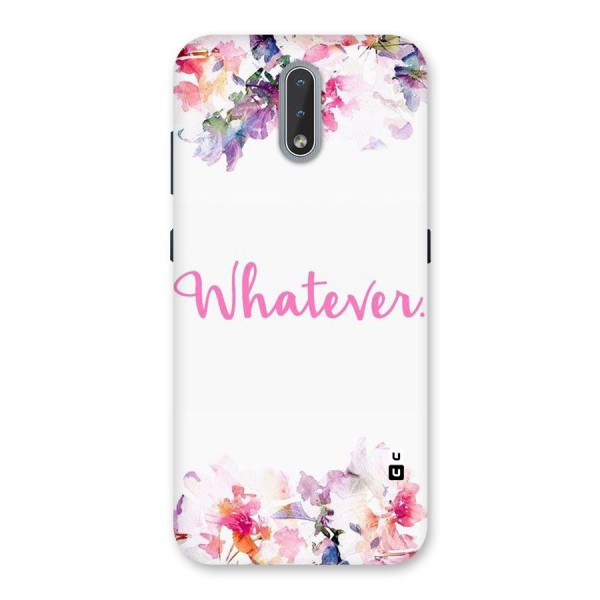 Flower Whatever Back Case for Nokia 2.3