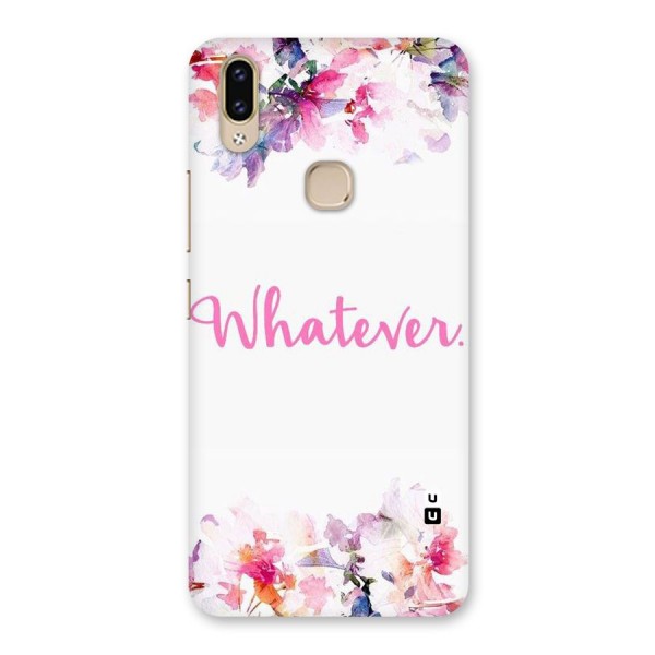 Flower Whatever Back Case for Vivo V9