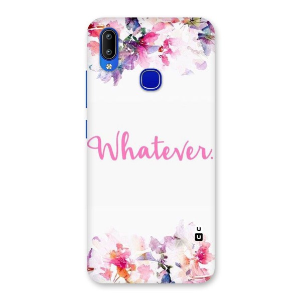 Flower Whatever Back Case for Vivo Y91