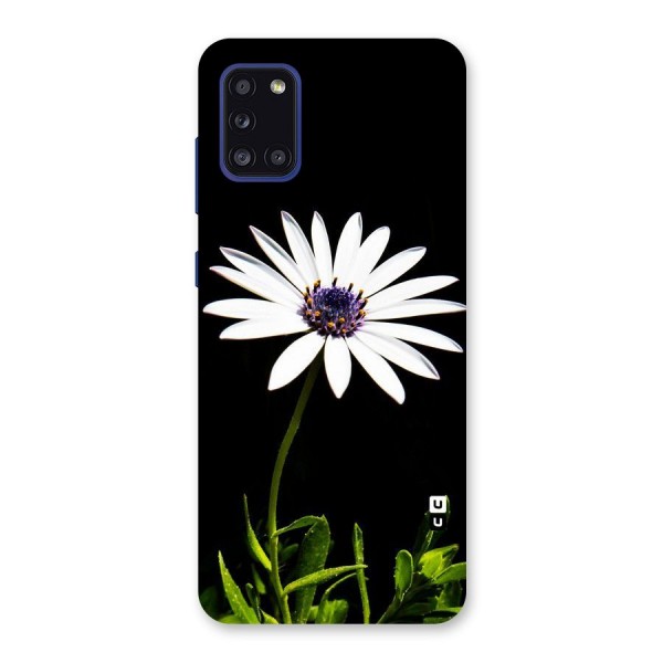 Flower White Spring Back Case for Galaxy A31