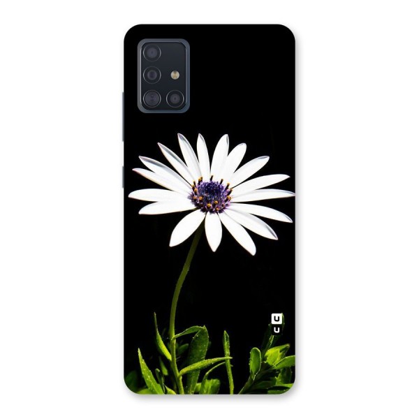 Flower White Spring Back Case for Galaxy A51