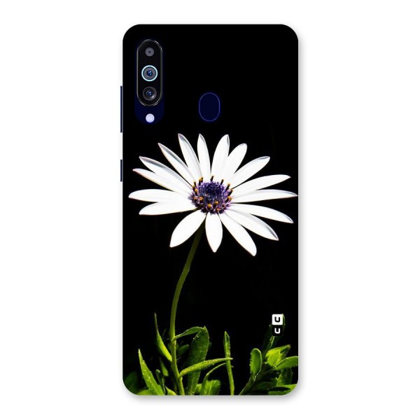 Flower White Spring Back Case for Galaxy A60