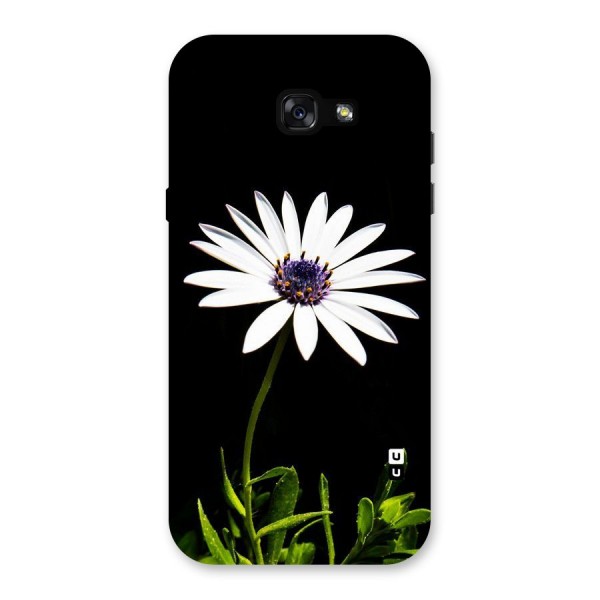 Flower White Spring Back Case for Galaxy A7 (2017)