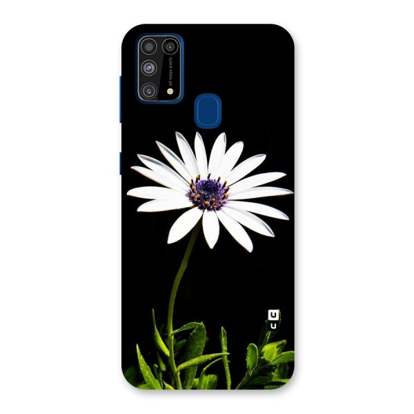 Flower White Spring Back Case for Galaxy M31