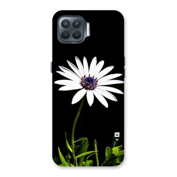 Flower White Spring Back Case for Oppo F17 Pro