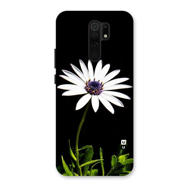 Flower White Spring Back Case for Redmi 9 Prime