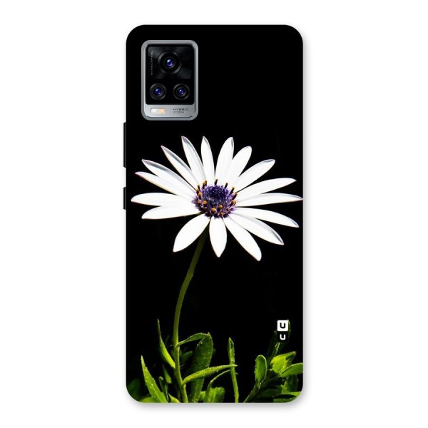 Flower White Spring Back Case for Vivo V20 Pro