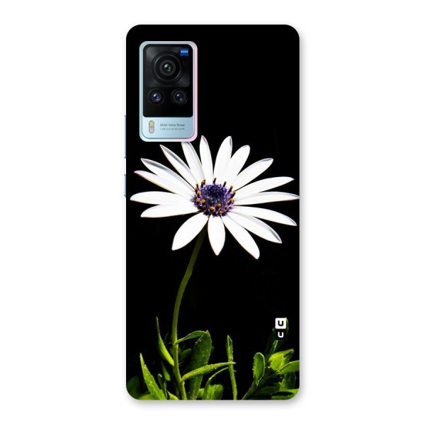 Flower White Spring Back Case for Vivo X60 Pro