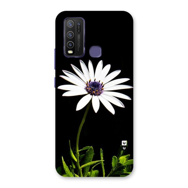 Flower White Spring Back Case for Vivo Y30