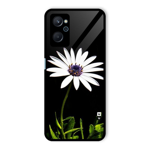 Flower White Spring Glass Back Case for Realme 9i