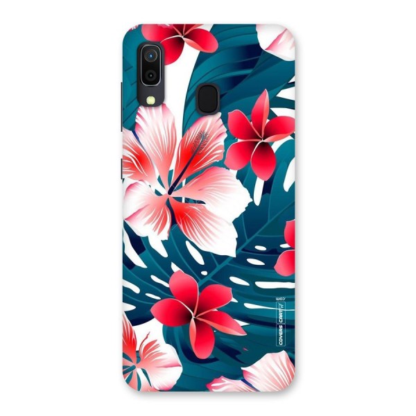 Flower design Back Case for Galaxy A20