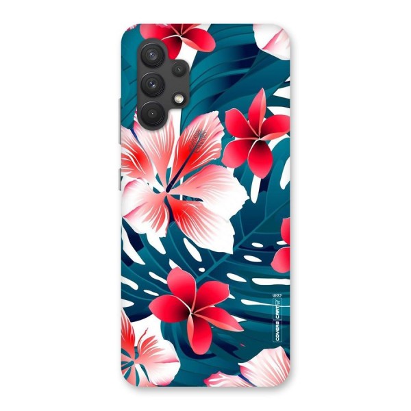 Flower design Back Case for Galaxy A32