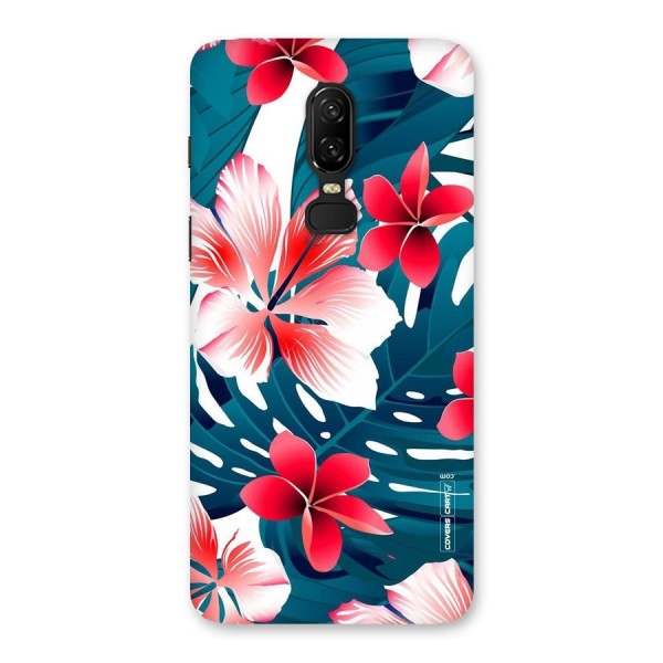 Flower design Back Case for OnePlus 6