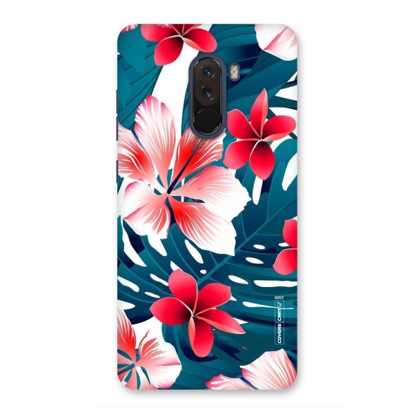 Flower design Back Case for Poco F1