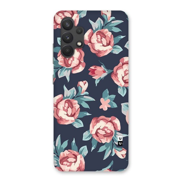 Flowers Painting Back Case for Galaxy A32