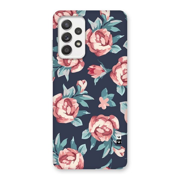 Flowers Painting Back Case for Galaxy A52