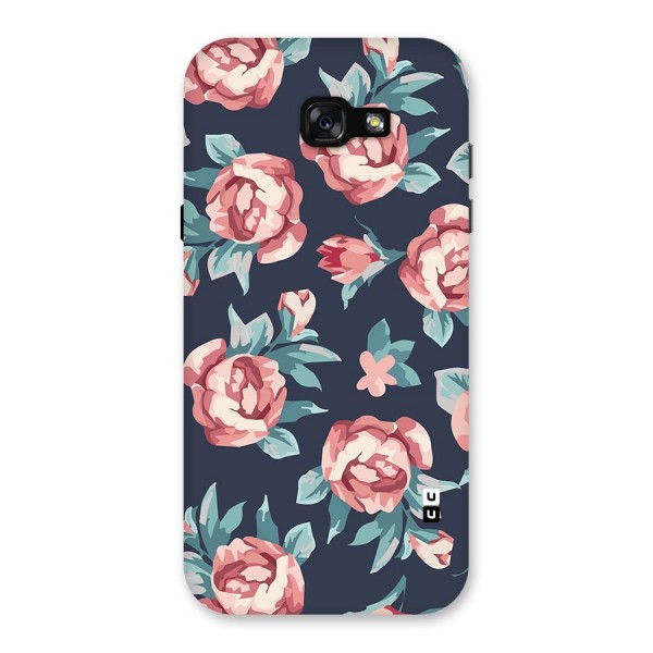 Flowers Painting Back Case for Galaxy A7 (2017)