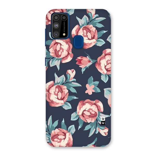 Flowers Painting Back Case for Galaxy F41