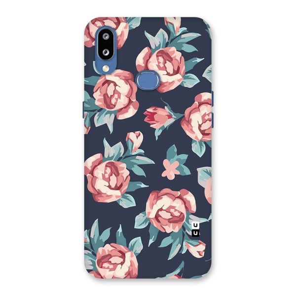 Flowers Painting Back Case for Galaxy M01s