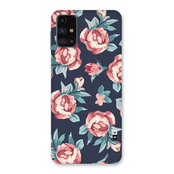 Flowers Painting Back Case for Galaxy M31s