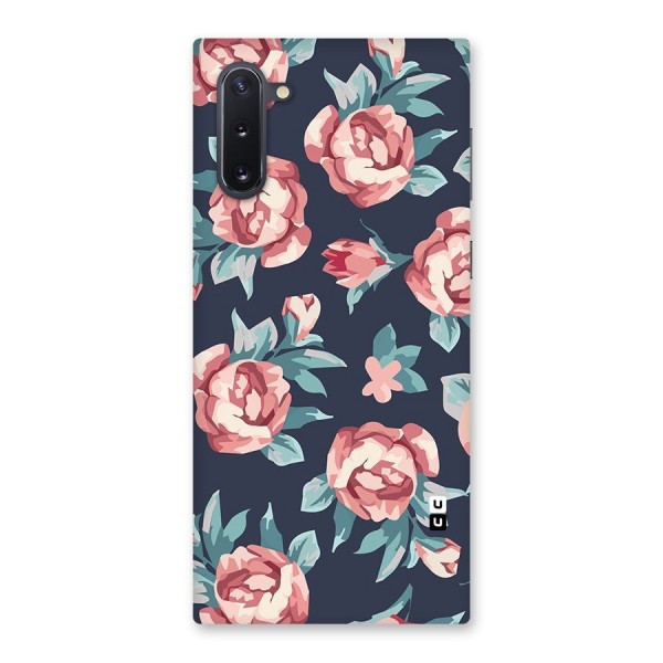 Flowers Painting Back Case for Galaxy Note 10