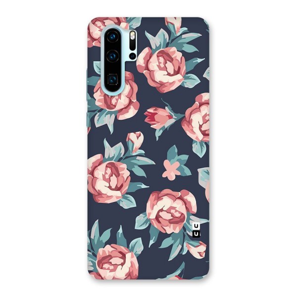 Flowers Painting Back Case for Huawei P30 Pro