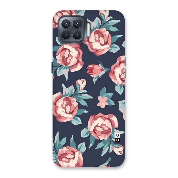 Flowers Painting Back Case for Oppo F17 Pro