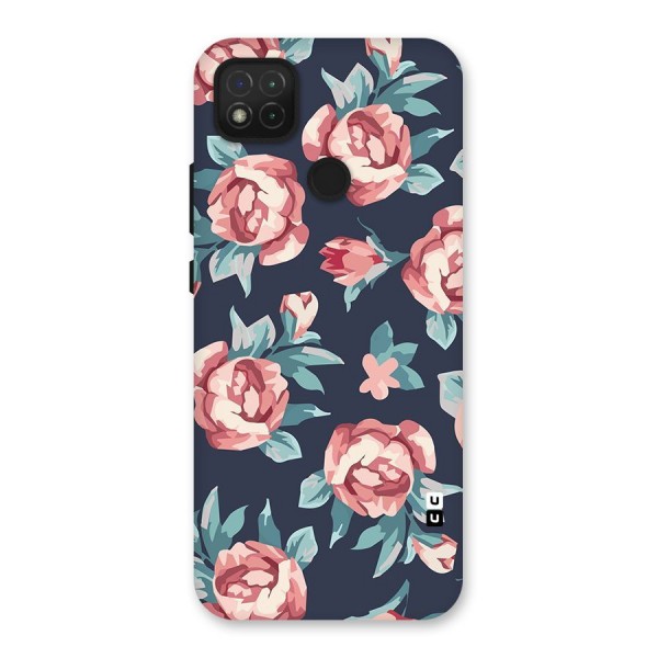 Flowers Painting Back Case for Redmi 9C