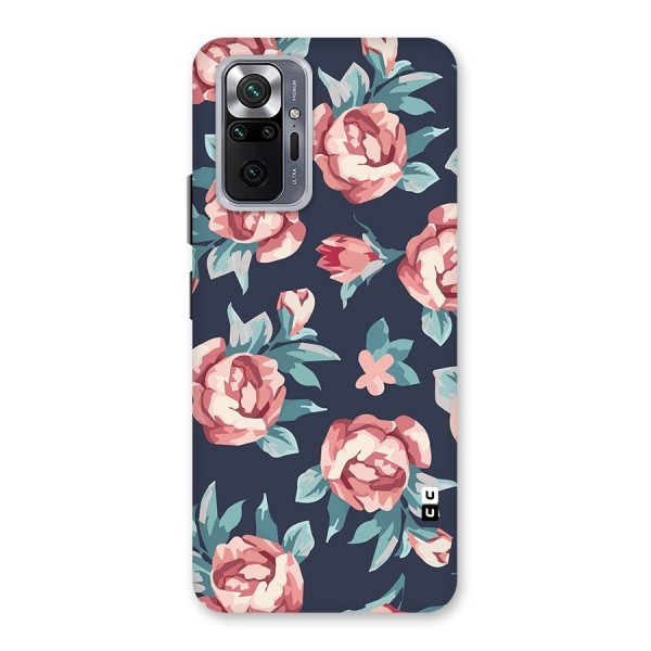Flowers Painting Back Case for Redmi Note 10 Pro