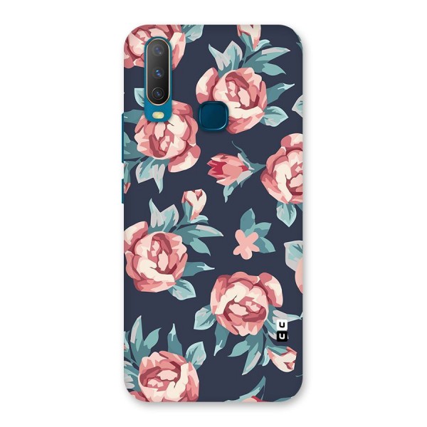 Flowers Painting Back Case for Vivo U10