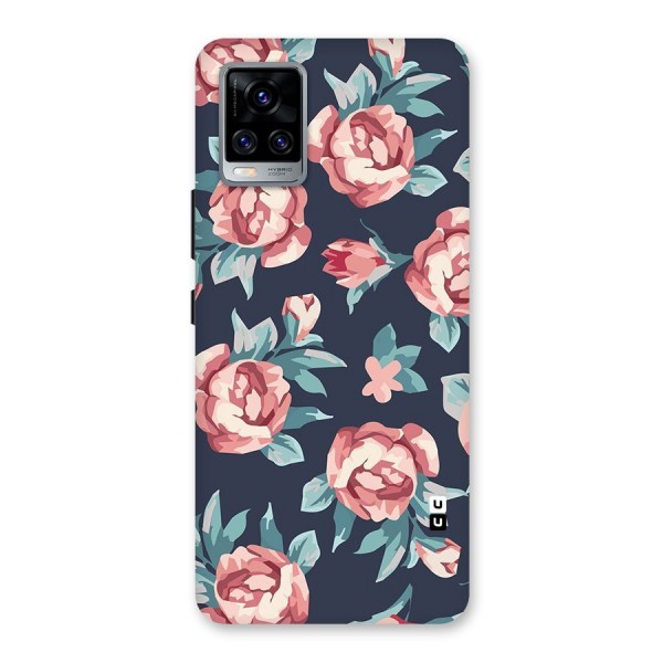 Flowers Painting Back Case for Vivo V20 Pro