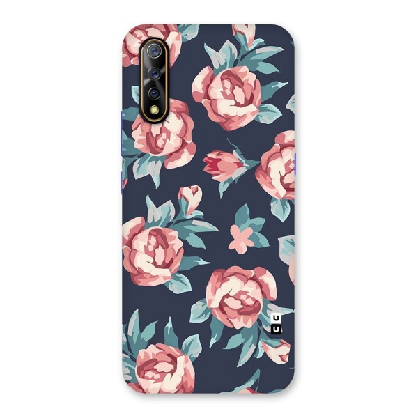 Flowers Painting Back Case for Vivo Z1x