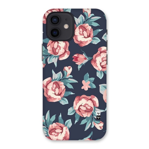 Flowers Painting Back Case for iPhone 12