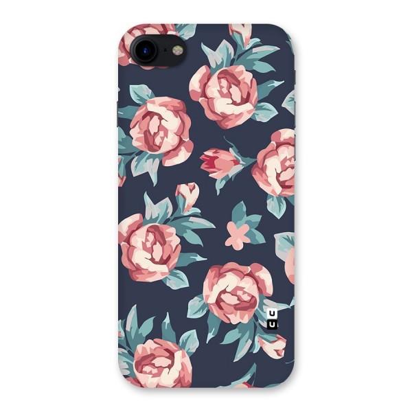 Flowers Painting Back Case for iPhone SE 2020