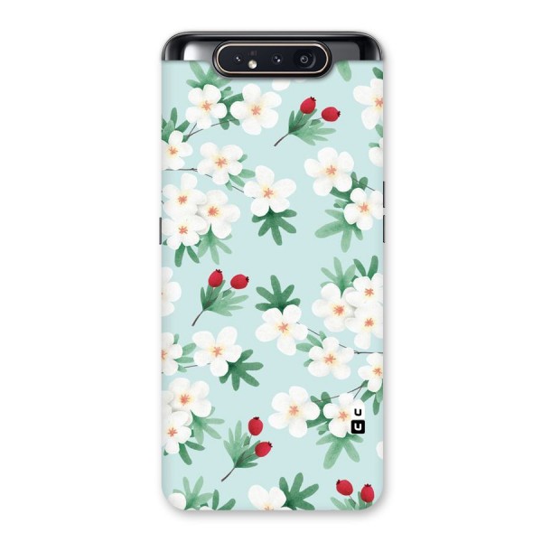 Flowers Pastel Back Case for Galaxy A80