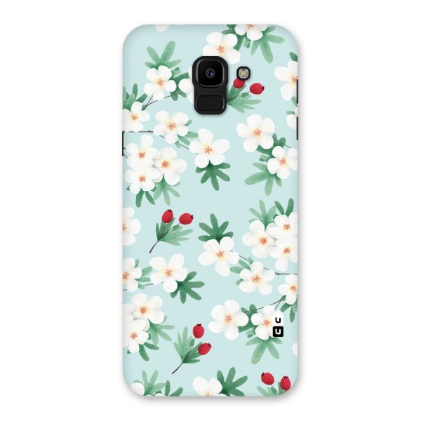 Flowers Pastel Back Case for Galaxy J6