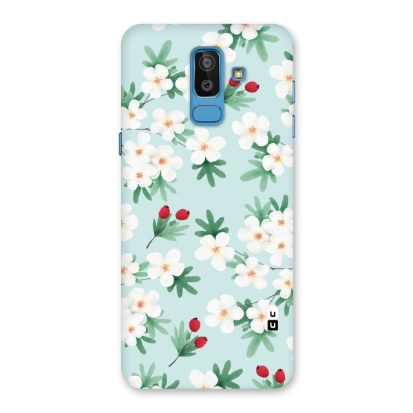 Flowers Pastel Back Case for Galaxy J8