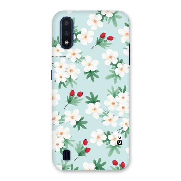 Flowers Pastel Back Case for Galaxy M01